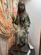 The Lotus Maiden Bronze Sculpture